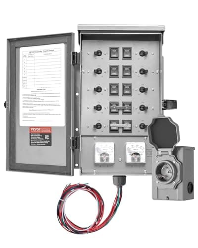 VEVOR Manual Transfer, 30-Amp ...tt Meter, for 7500W Generators