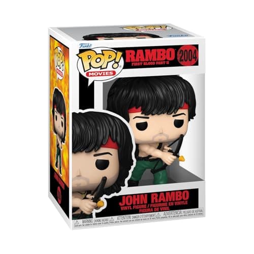 Funko Pop! John Rambo Collectible Vinyl Figure for $12 w/ Prime + free shipping