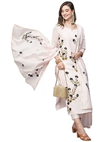 Women's Designer Kurta & Pant with Matching Dupatta (3 Pcs Kurts Set)