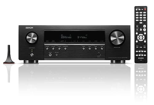 Denon AVR-S770H 7.2 Ch Home Theater Receiver - 8K UHD HDMI Receiver (75W X 7) $599
