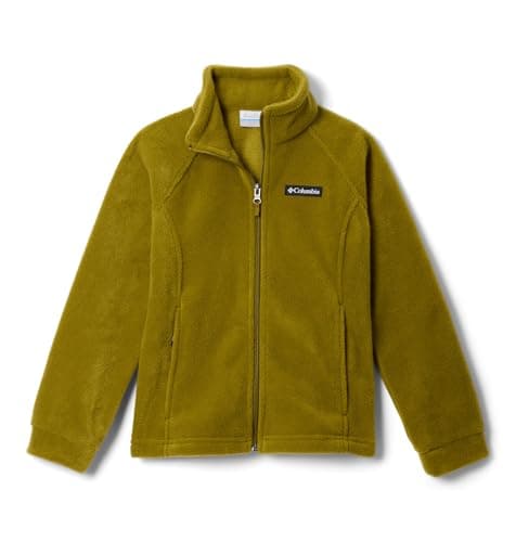 Columbia Youth Infant Benton Springs Fleece Jacket, Mossy Green, 18/24