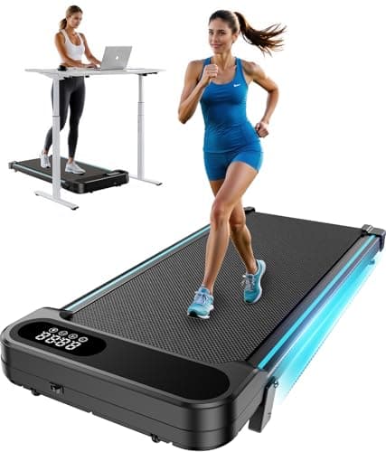 Huanuo 2.5 HP Walking Pad Treadmill with Incline for $77 + free shipping