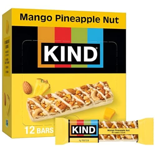 Select Accts: 12-Count 1.4-Oz KIND Healthy Snacks Bars (Mango Pineapple Nut) $4.65 w/ S&S