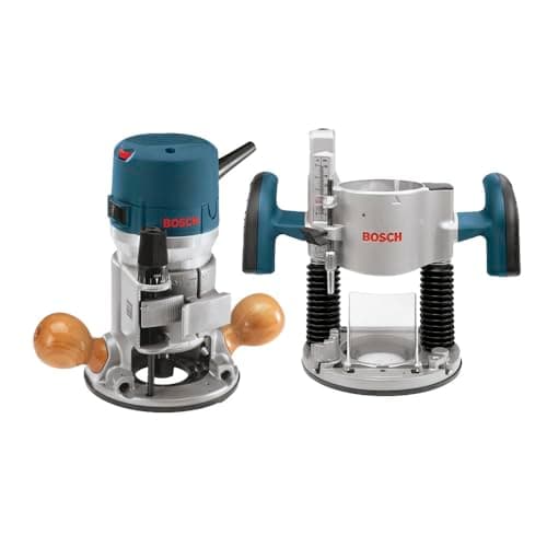 Bosch 12-Amp 2-1/4 HP Plunge & Fixed Base Corded Router Kit $149 + Free S&H