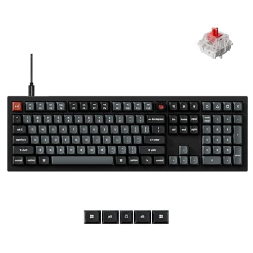 Keychron V6 8K Full Size Wired Mechanical Keyboard (Red, Banana or Brown Switches) $76.49 + Free Shipping