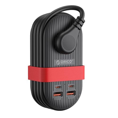 ORICO 65W USB Travel Power Strip, 7 in 1 Charging Station - $19.79 After Code