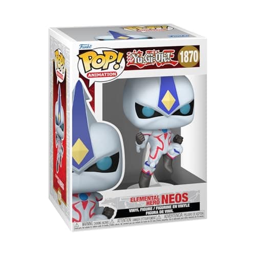 Funko Pop Animation: Yu-Gi-Oh- E-Hero Neos - Collectable Vinyl Figure - Gift Idea - Official Merchandise - Toys for Kids & Adults - Anime Fans - Model Figure for Collectors and Display