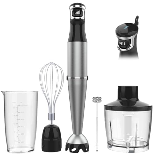 Turelar 1100W 5-in-1 Handheld Immersion Blender Set w/ Chopper, Whisk & Frother (Black) $24.99 + Free Shipping