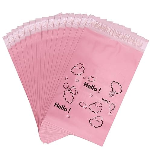 Cute Pink Sanitary Pad Disposal Bags - Pack of 200, 7x12inches Opaque Feminine Hygiene Disposal Bags for Tampons, Liners