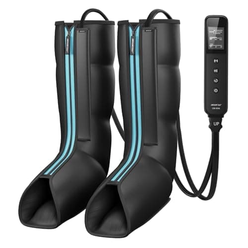 CINCOM Air Compression Leg & Foot Massage & Recovery System w/ 3 Modes, 3 Intensities & Travel Bag $56.99 + Free Shipping
