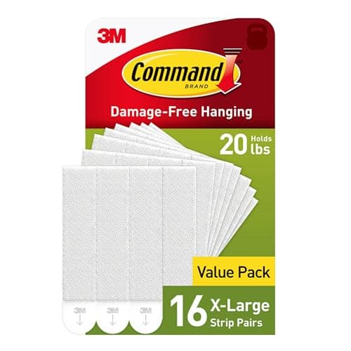 Command 20 lbs. XL Heavyweight Hanging Strips 32-Pack for $7.59 via Sub. & Save + free shipping w/ Prime