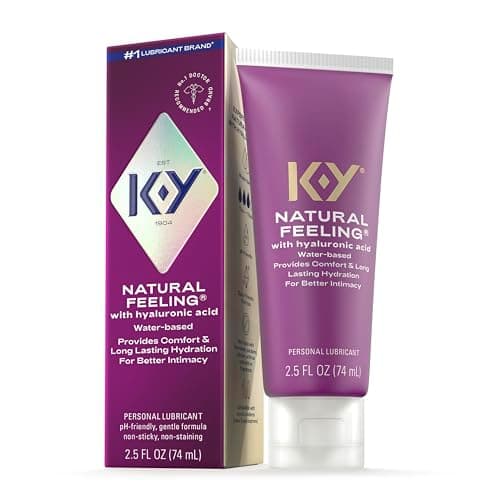 2.5-Oz K-Y Natural Feeling Water Based Lube w/ Hyaluronic Acid $2.99 w/ S&S + Free Shipping w/ Prime or on $35+