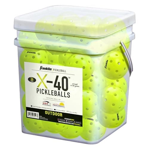 Franklin Sports X-40 USAPA-Approved Pickleball Balls 36-Pack for $63 + free shipping