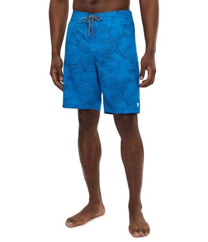Hurley Men's Denia E-Boardshorts Blue Heroic Large