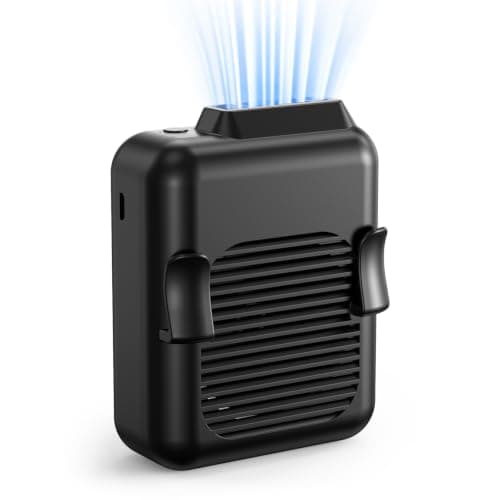 SLENPET 6000mAh Portable Waist Clip Fan w/ 3 Speeds & 5100RPM Airflow (Black) $9.86 + Free Shipping w/ Prime or on $35+