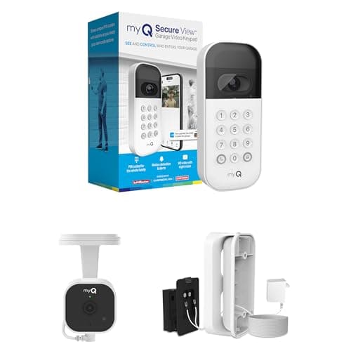 myQ Smart Garage Starter Kit w/ Video Keypad & 2K WiFi Camera for $75 + free shipping
