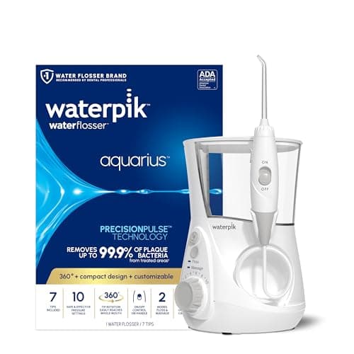 Prime: Waterpik Aquarius Water Flosser w/ 10 Settings, 7 Tips (various) $47.50 + Free S&H