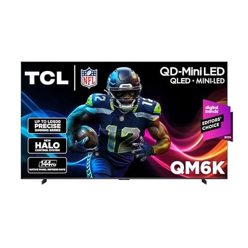 98" TCL QM6K 4K 144Hz Mini LED Google Smart TV (2025) $1500 + Free S&H