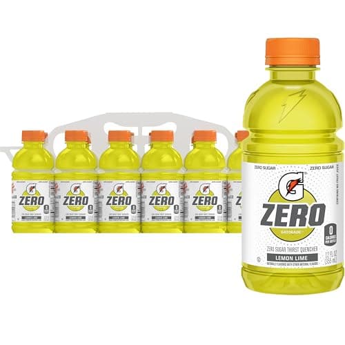 Gatorade G Zero Sports Drink, ...on Lime, 12 Fl Oz (Pack of 12)