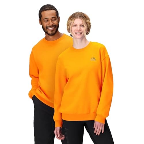MARMOT Unisex Peaks Crew Sweatshirt, Sunkissed Orange, X-Large