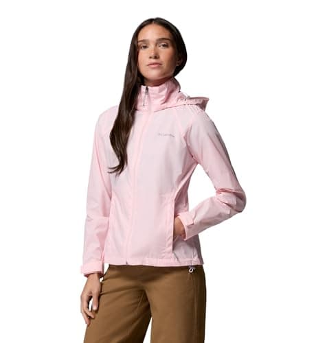 Columbia Women's Switchback IV Rain Jacket, Satin Pink, 3X