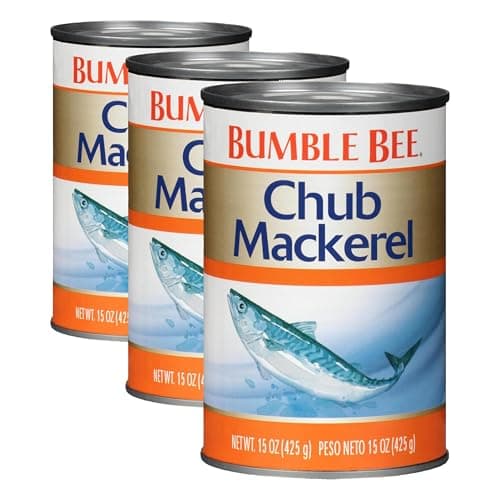 Bumble Bee Chub Mackerel, 15 o... Food, Gluten Free (Pack of 3)