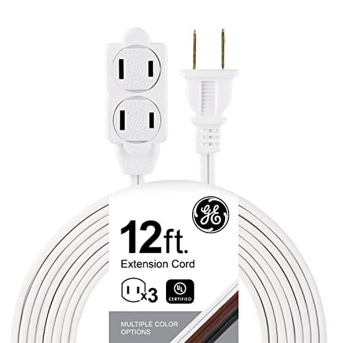 GE 3-Outlet Extension Cord with Multiple Outlets 12 Ft Extension Cord Power Strip ($5.57/20% Off)