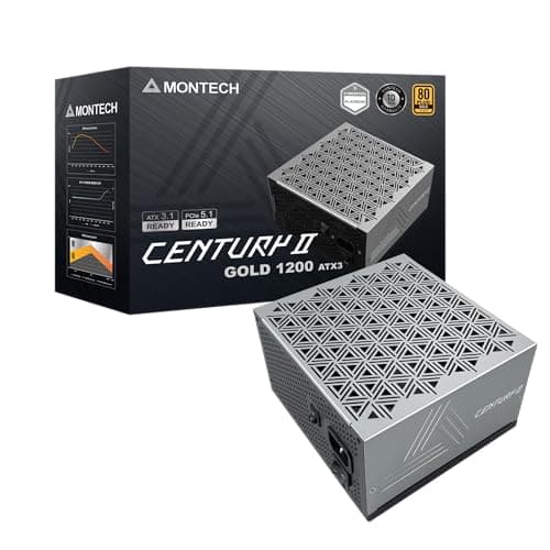 1200W MONTECH Century II 80 Plus Gold Fully Modular ATX 3.1 Power Supply $109.90 + Free Shipping