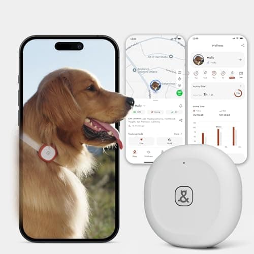 Molly&Cody GPS + Bluetooth Pet Tracker for Cats & Dogs for $20 + free shipping w/ Prime