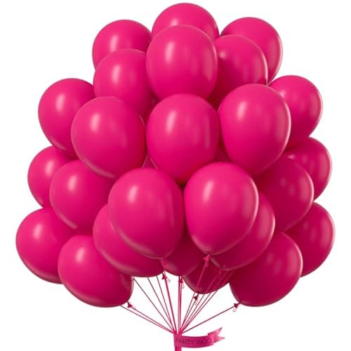 PartyWoo Balloons 101pcs 12 In...ent Party Decorations Red-3083