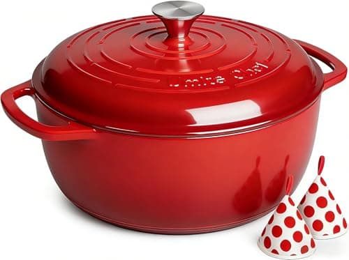 $35.99* | 6-Qt Umite Chef Enameled Cast Iron Dutch Oven (various colors) at Amazon