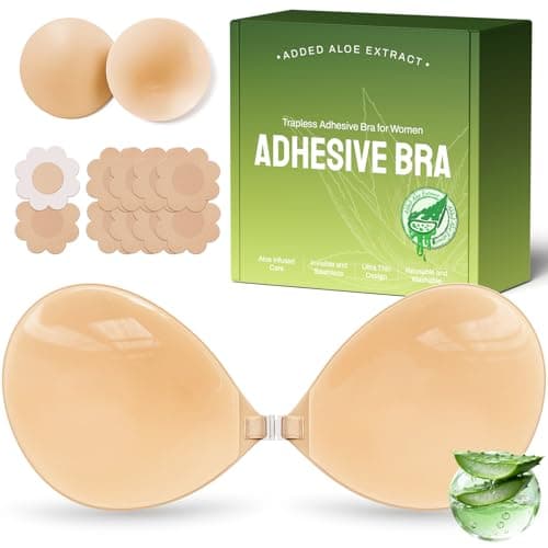 Strapless Adhesive Sticky Push-Up Bra Set Just $7.49 Shipped on Amazon