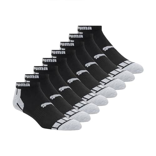 Prime Members: 8-Pair Puma Men's Low Cut Socks (Size 10-13) from $7.65 w/ S&S