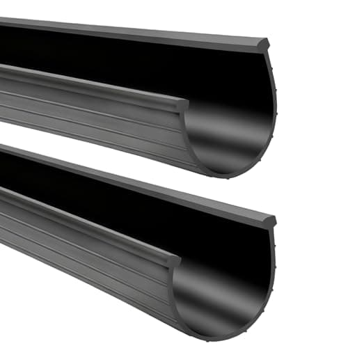 2PCS 16FT 154448 Garage Door Bottom Seal Compatible with Wayne Dalton Garage Door Seal 8000 and 9000 Series