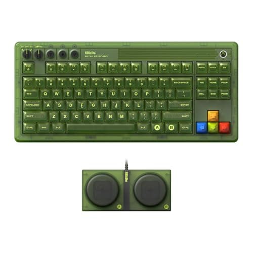 8BitDo Retro 87-Key Wireless RGB Mechanical Gaming Keyboard (Xbox Edition) $71.29 + Free Shipping