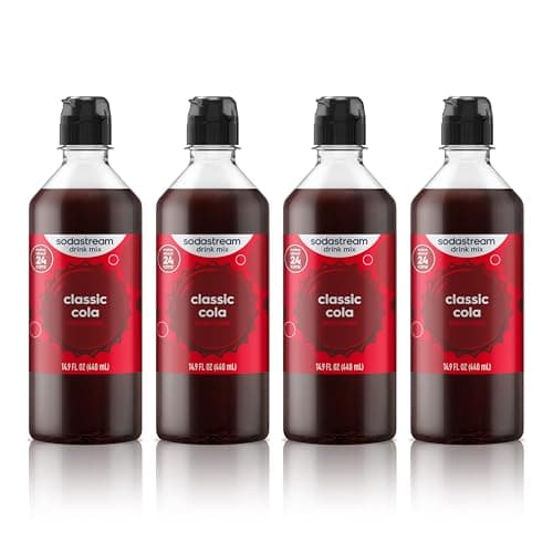Sodastream Classic Cola New Po...Bottle, 14.9 Fl Oz (Pack of 4)