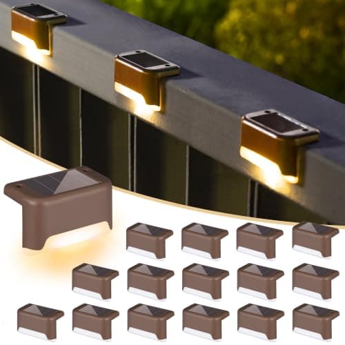 16-Pack SOLPEX Waterproof Outdoor LED Solar Deck Lights (Warm White) $14.99 + Free Shipping w/ Prime or on $35+