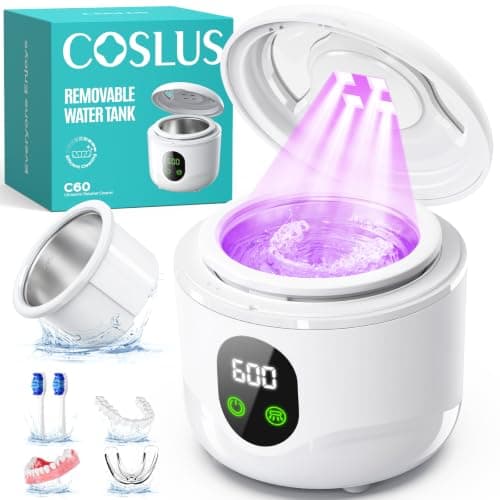 Coslus C60 Ultrasonic Retainer Cleaner for $18 w/ Prime + free shipping w/ Prime