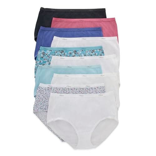 $10.78 | 30-Pack Hanes Women's Underwear (Size 7, 9, 10) at Amazon