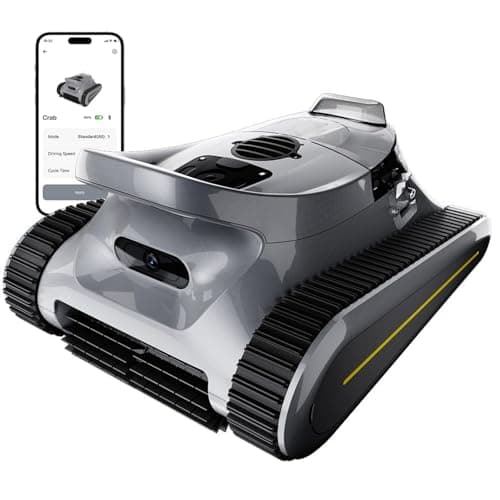 Cordless Robotic Pool Cleaner ...round Pools Up to 2150 Sq. Ft.