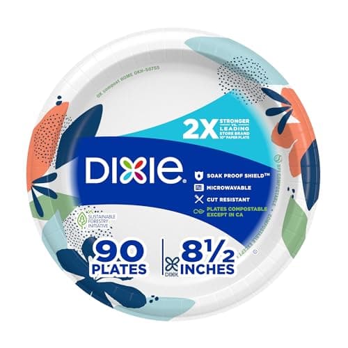 Dixie Paper Plates 90-Count Only $5 Shipped on Amazon
