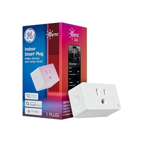 GE Cync Smart Indoor Plug, Sma...rks with Alexa and Google Home