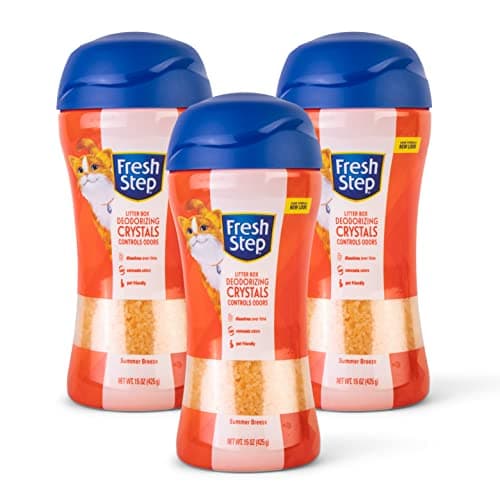 Select Accounts: 3-Pk 15-Oz Fresh Step Cat Litter Deodorizing Crystals $5.70 w/ S&S
