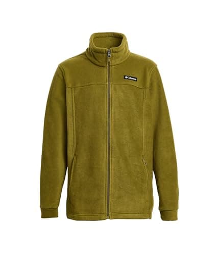 Columbia Youth Boys Steens Mountain II Fleece Jacket, Mossy Green, Medium