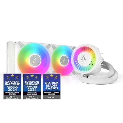 ARCTIC Liquid Freezer III 240 A-RGB White, $37.99