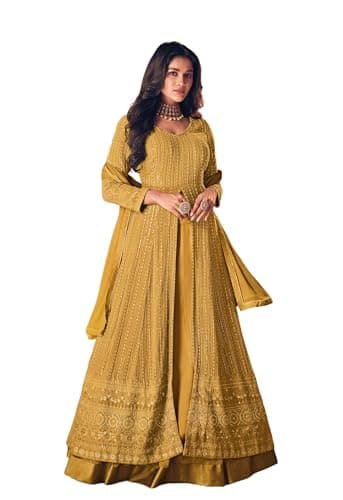 Niya Fashion Ready to Wear Indian/Pakistani Eid Sepcial Partywear Anarkali Suit/Gown Salwar Suit for Womens