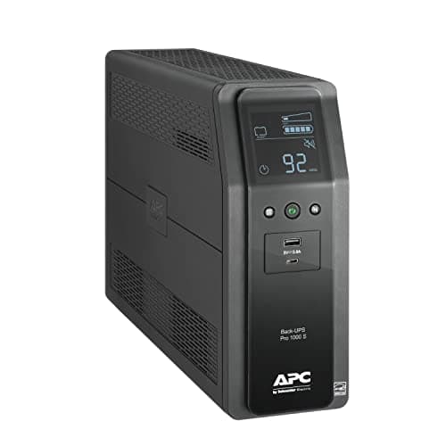 $149.99 | APC UPS Back-UPS Pro, 1000VA Sinewave UPS Battery Backup & Surge Protector at Amazon