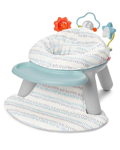 Skip Hop 2-in-1 Sit-up Activit...aby Chair, Silver Lining Cloud