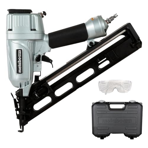 Metabo HPT 2-1/2" 15-Gauge Pneumatic Angled Finish Nailer w/ Air Duster $65.40 + Free S&H
