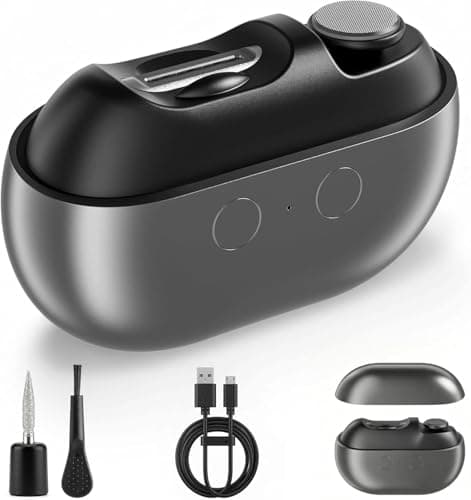 Electric Nail Clippers Upgraded, Nail File Toenail Trimmer, Safe for Seniors, Adults, Kids & Baby, Gifts for Women Men Mom Baby Adult Senior